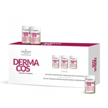 DERMACOS Aktywny koncentrat wzmacniający naczynka 10x5 ml.